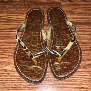 Sam Edelman Leopard Print Sandal